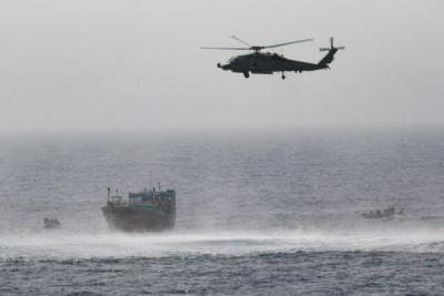  - البحرية الأمريكية تضبط شحنة مخدرات على متن سفينة إيرانية في خليج عدن
