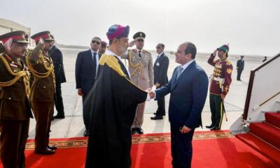  - مباحثات مصرية عمانية تؤكد على أهمية دعم وحدة وسيادة اليمن


