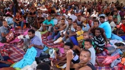  - إجلاء 900 مهاجر إثيوبي من مأرب طوعاً إلى بلدهم
