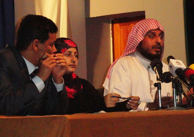 ندوة مؤسسة قرار الاعلامية حول القاعدة في ابين